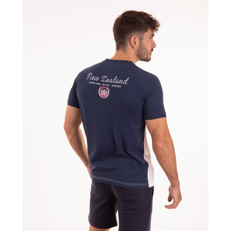 T-shirt manches courtes bicolore New Zealand