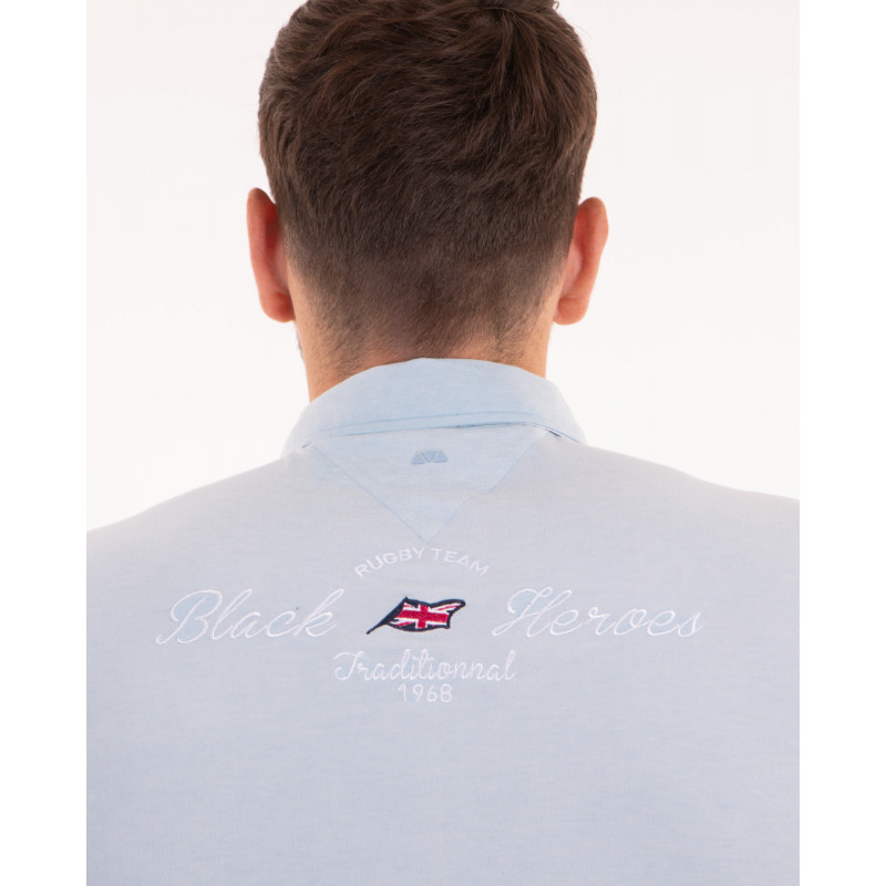 Maillot manches courtes avec broderie Black Heroes au dos