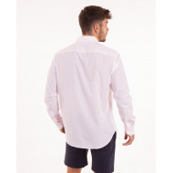 Chemise manches longues à fines rayures