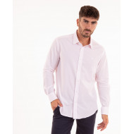 Chemise manches longues à fines rayures