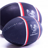 Mini ballon rugby France bleu marine