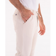 Pantalon à taille élastique et cordon de serrage