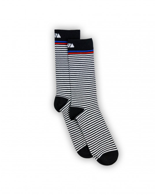 Chaussettes à fines rayures