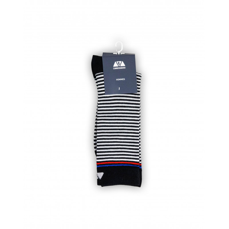 Chaussettes à fines rayures