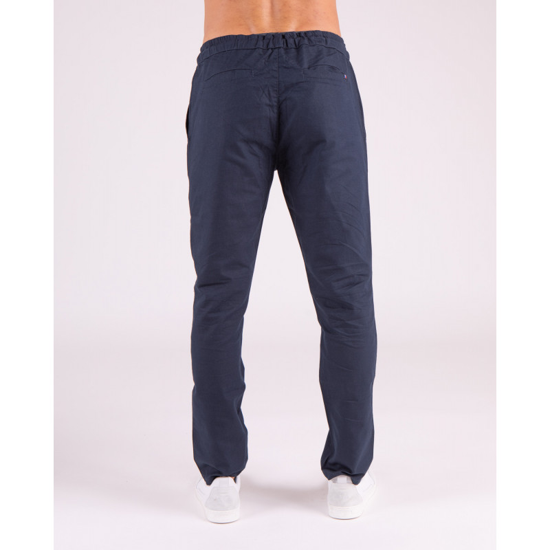 Pantalon en coton lin