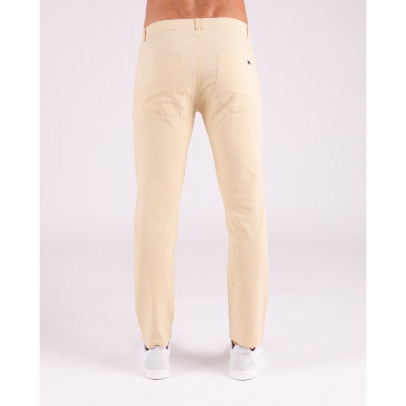 Pantalon à 5 poches uni
