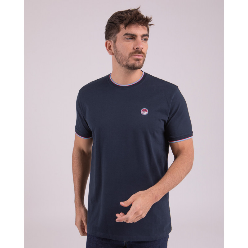 T-shirt manches courtes patch rond Esprit Rugby