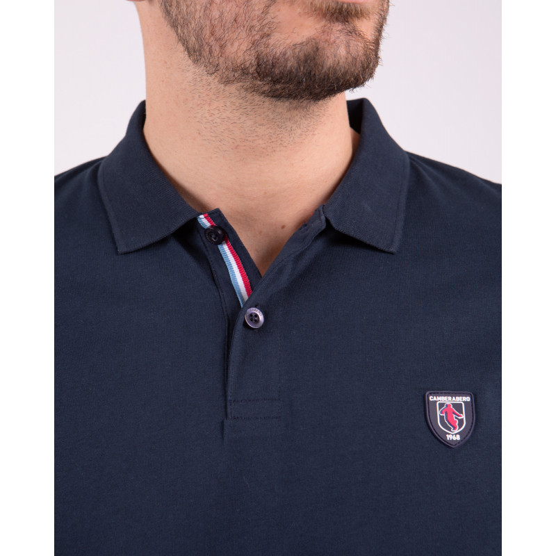 Polo manches longues uni