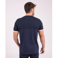 T-shirt manches courtes colorblock