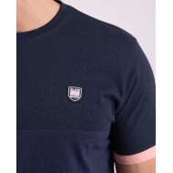 T-shirt manches courtes colorblock