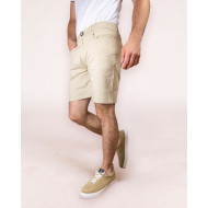 Short à 5 poches uni