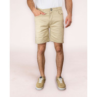 Short à 5 poches uni