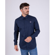 Chemise manches longues unie