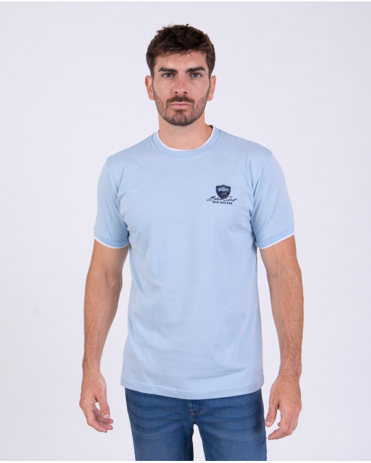 T-shirt manches courtes uni en jersey