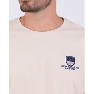 T-shirt manches courtes uni en maille piquée