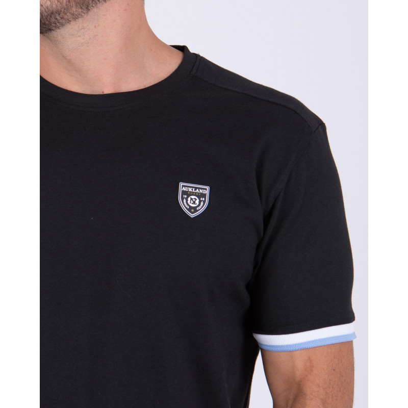 T-shirt manches courtes avec surpiqûres épaules