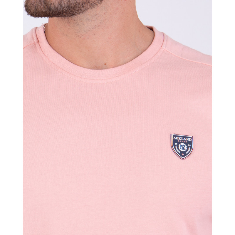 T-shirt manches courtes avec surpiqûres épaules