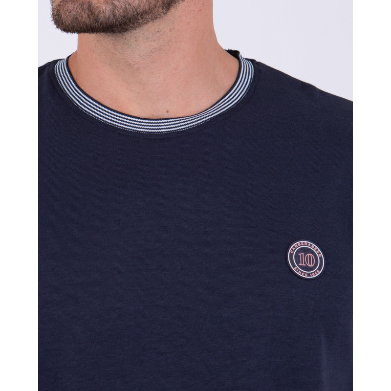 T-shirt manches courtes uni en interlock
