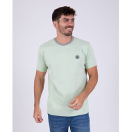 T-shirt manches courtes uni en interlock