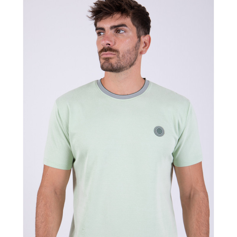 T-shirt manches courtes uni en interlock