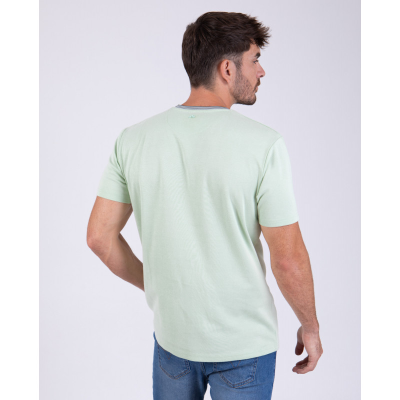 T-shirt manches courtes uni en interlock