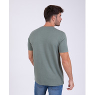 T-shirt manches courtes uni en maille fantaisie