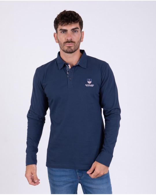 Maillot manches longues avec coudières et broderies