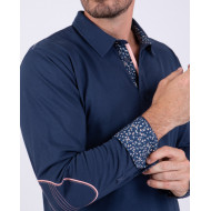 Maillot manches longues avec coudières et broderies