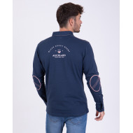 Maillot manches longues avec coudières et broderies