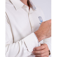 Chemise manches longues unie