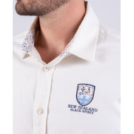 Chemise manches longues unie