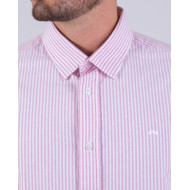 Chemise manches longues à rayures
