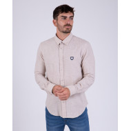 Chemise manches longues unie
