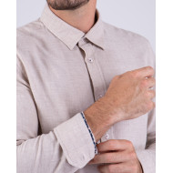 Chemise manches longues unie