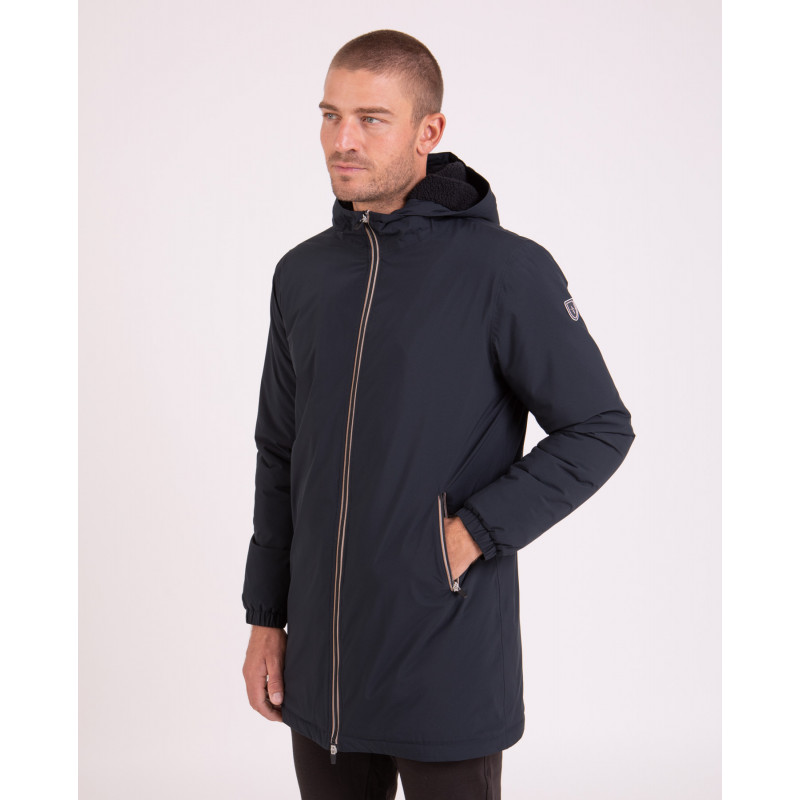 Parka longue à capuche