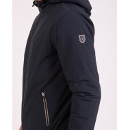Parka longue à capuche