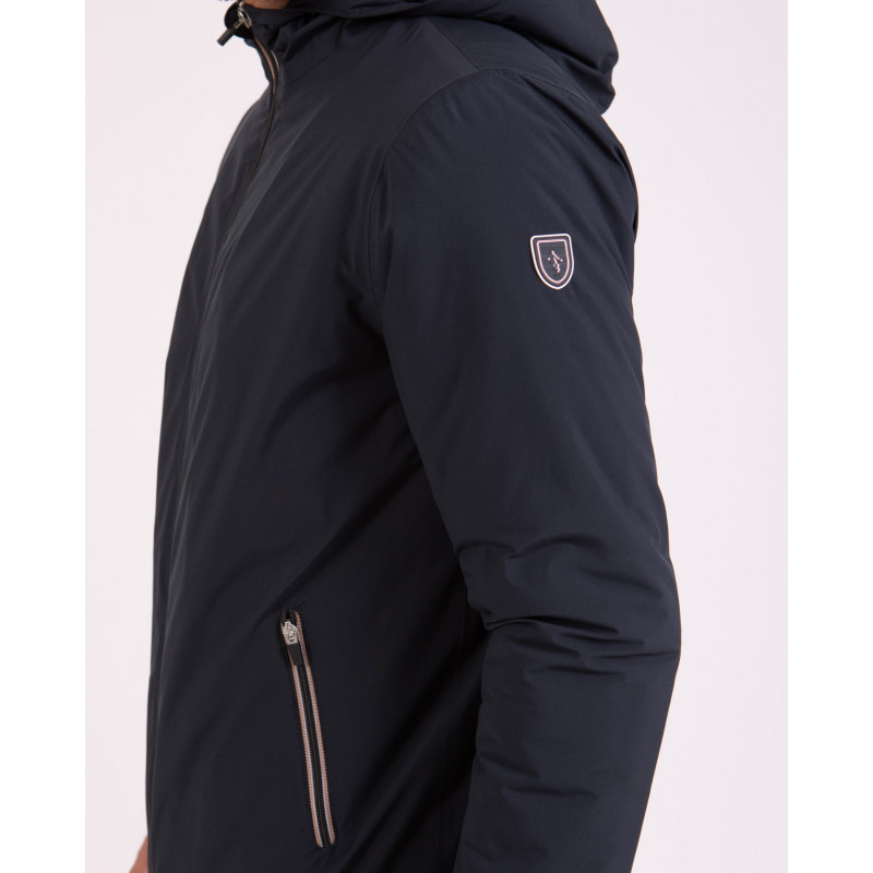 Parka longue à capuche