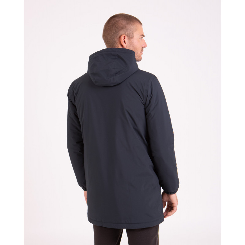 Parka longue à capuche
