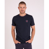 T-shirt manches courtes broderie au dos