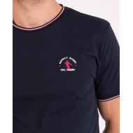 T-shirt manches courtes broderie au dos