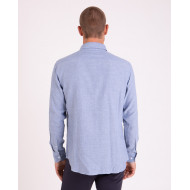 Chemise manches longues unie