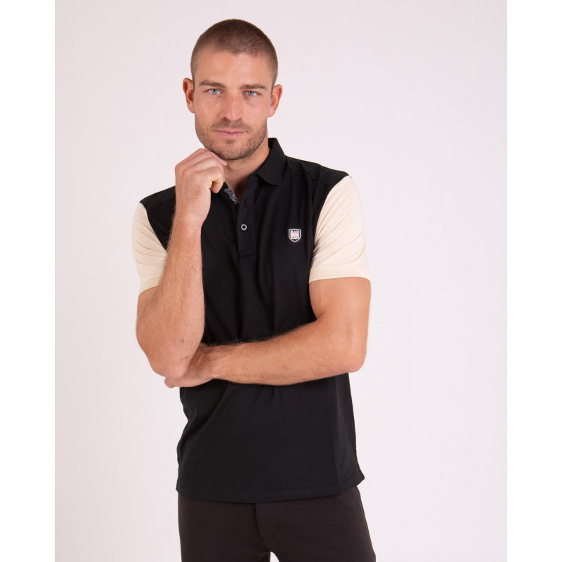 Maillot manches courtes bicolore