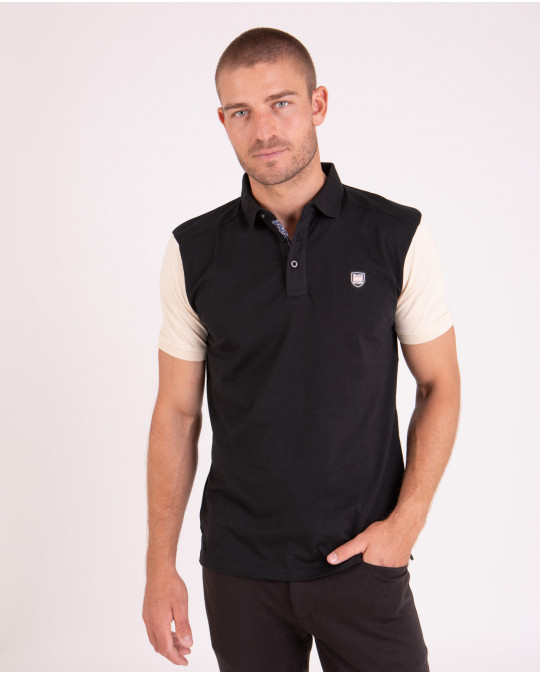 Maillot manches courtes bicolore