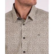 Chemise manches longues fleurie