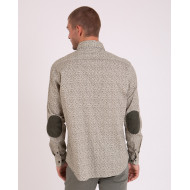 Chemise manches longues fleurie