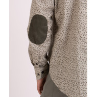 Chemise manches longues fleurie