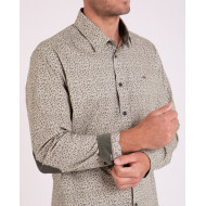 Chemise manches longues fleurie