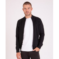 Cardigan zippé uni