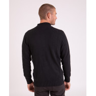 Cardigan zippé uni
