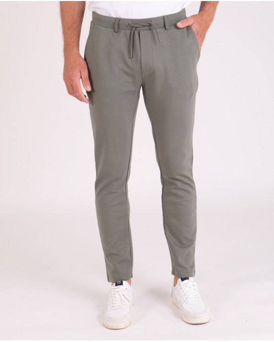 Pantalon à taille élastique